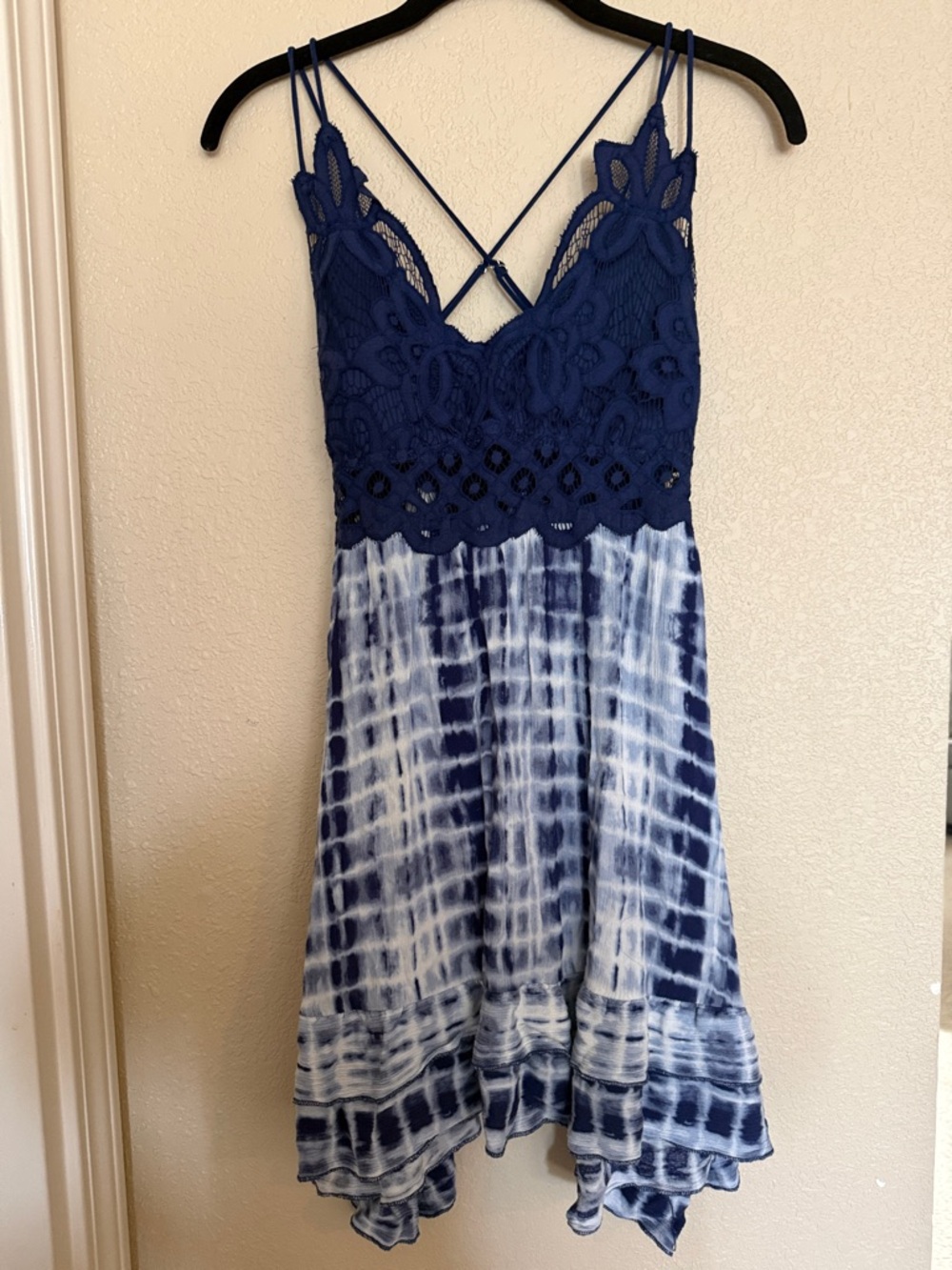 4 for $20 Rue21 Navy and White Tie-Dye Sundress